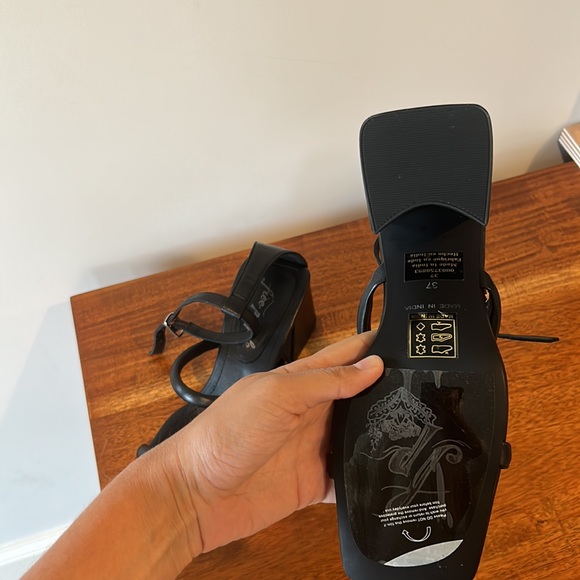 Free People Parker Pillow Heels NWOT - Picture 6 of 7